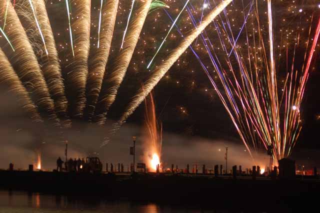 an attempt at fireworks